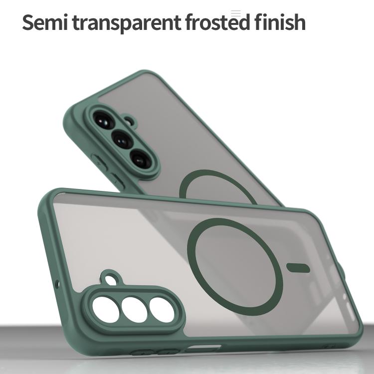 For Samsung Galaxy A26 5G Fan Dun Series TPU Hybrid PC Frosted Magsafe Phone Case