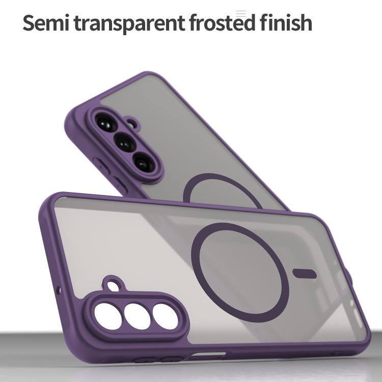 For Samsung Galaxy A26 5G Fan Dun Series TPU Hybrid PC Frosted Magsafe Phone Case