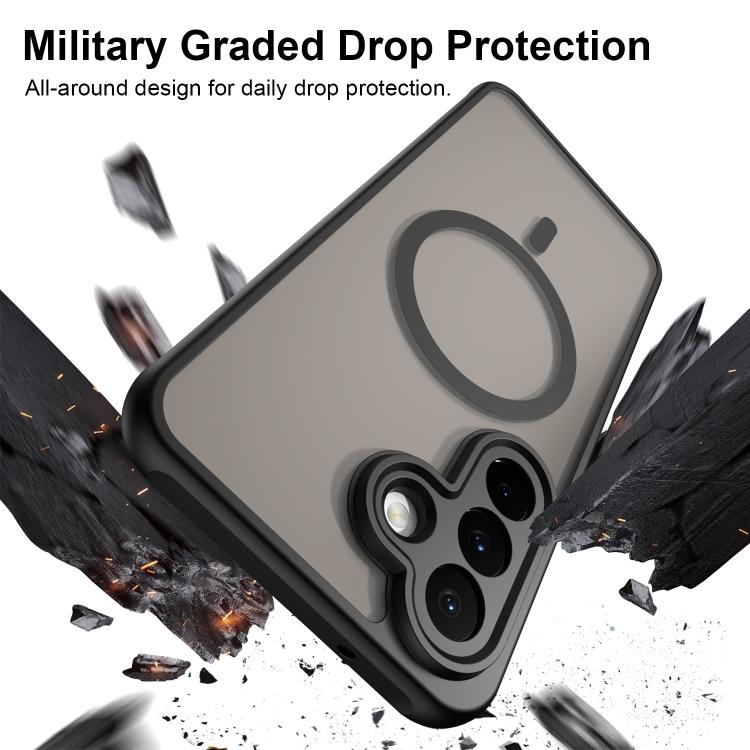 For Galaxy A27 5G Fan Dun Series TPU Hybrid PC Frosted Magsafe Phone Case