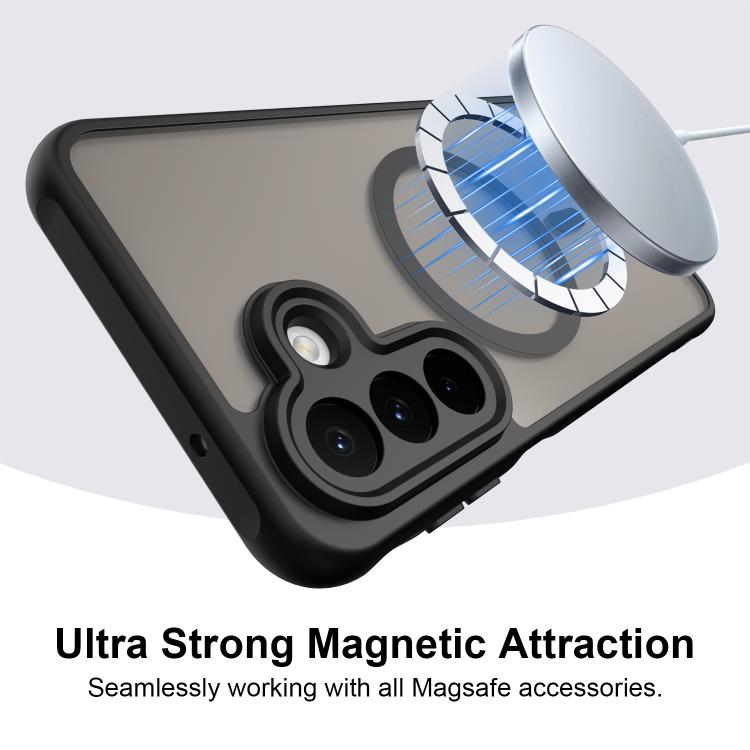 For Galaxy A27 5G Fan Dun Series TPU Hybrid PC Frosted Magsafe Phone Case