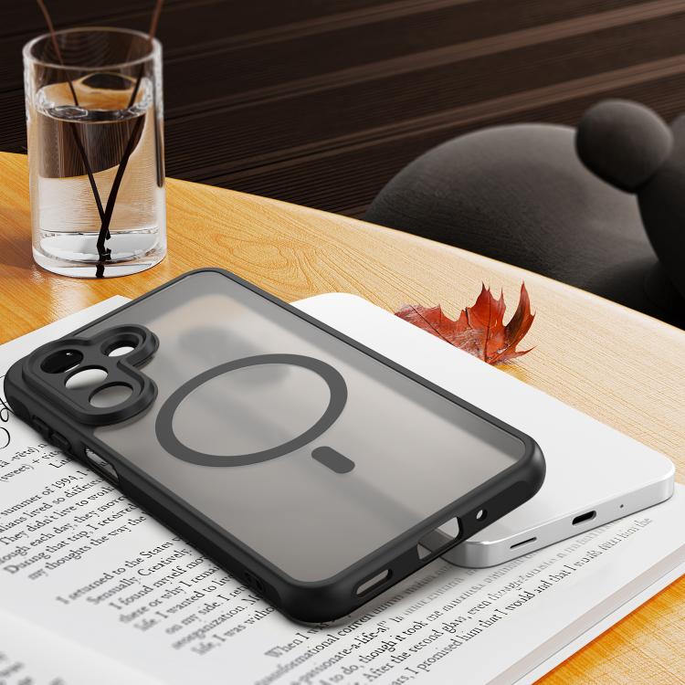 For Galaxy A27 5G Fan Dun Series TPU Hybrid PC Frosted Magsafe Phone Case