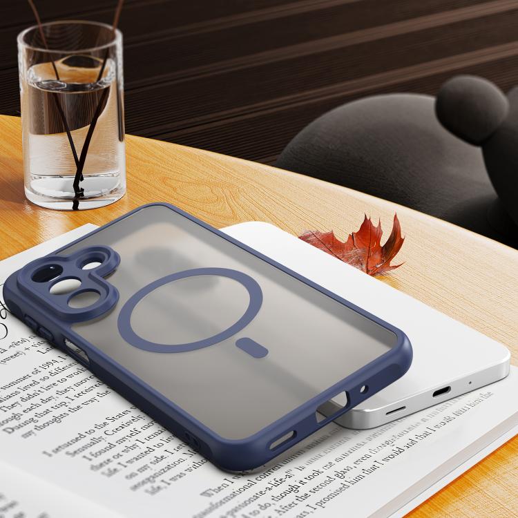 For Galaxy A27 5G Fan Dun Series TPU Hybrid PC Frosted Magsafe Phone Case