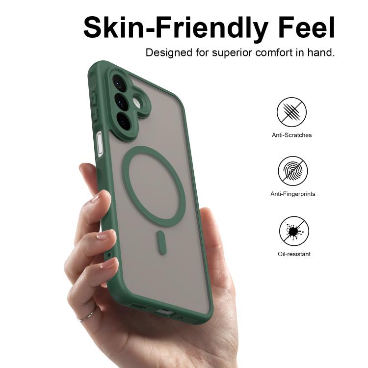 For Galaxy A27 5G Fan Dun Series TPU Hybrid PC Frosted Magsafe Phone Case