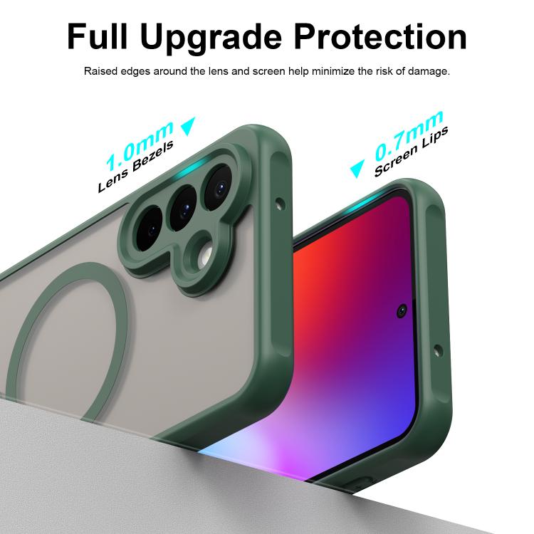 For Galaxy A27 5G Fan Dun Series TPU Hybrid PC Frosted Magsafe Phone Case