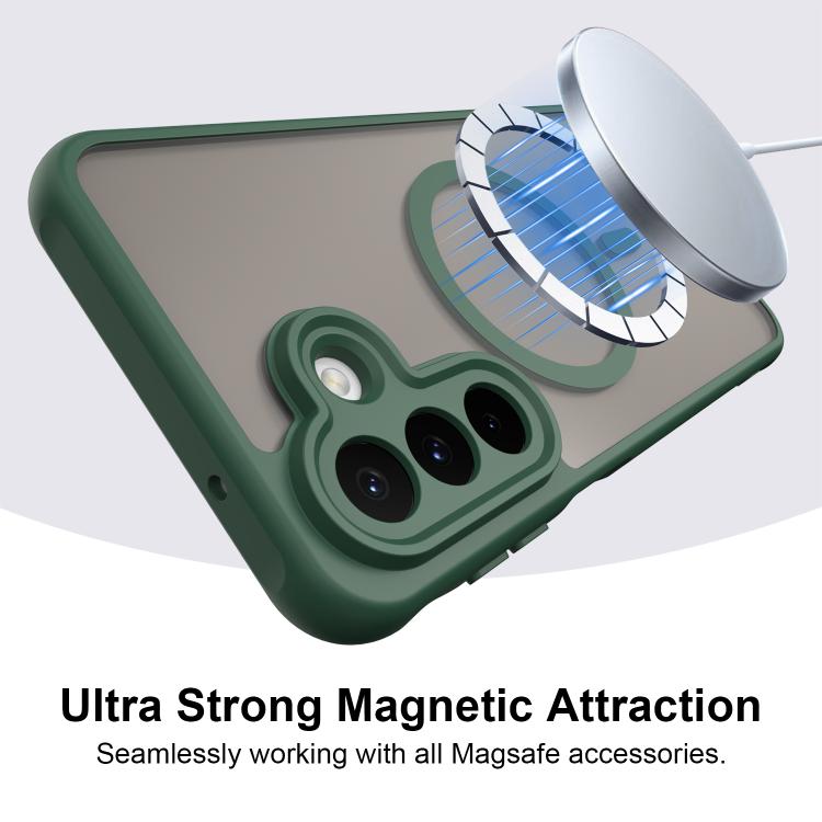 For Galaxy A27 5G Fan Dun Series TPU Hybrid PC Frosted Magsafe Phone Case