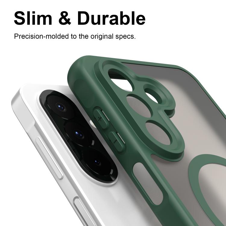 For Galaxy A27 5G Fan Dun Series TPU Hybrid PC Frosted Magsafe Phone Case