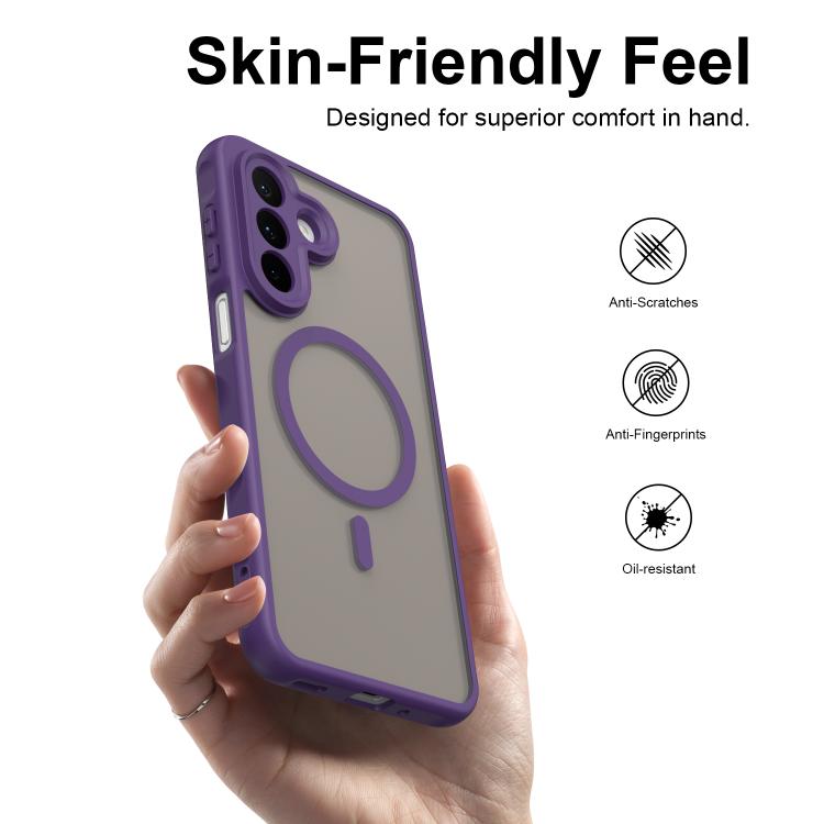 For Galaxy A27 5G Fan Dun Series TPU Hybrid PC Frosted Magsafe Phone Case