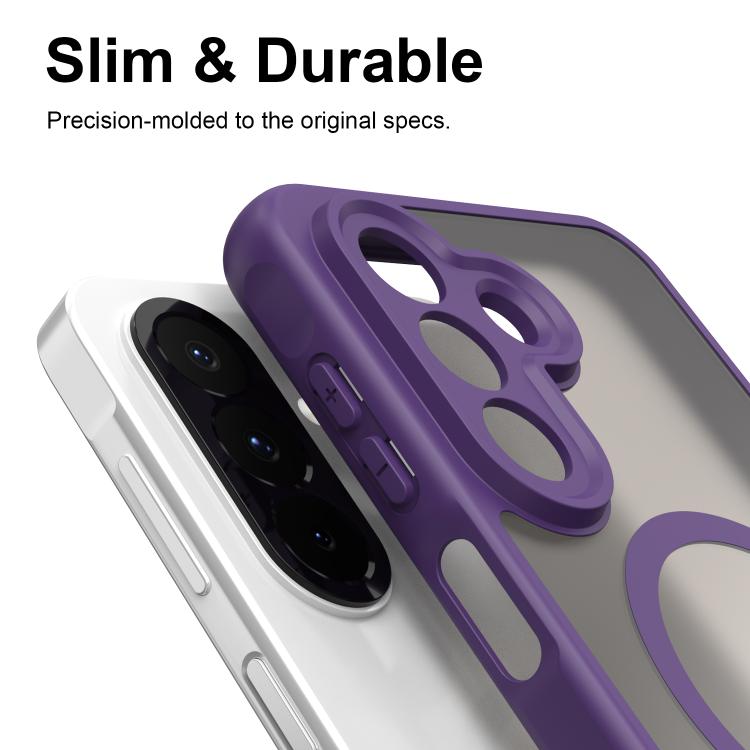 For Galaxy A27 5G Fan Dun Series TPU Hybrid PC Frosted Magsafe Phone Case