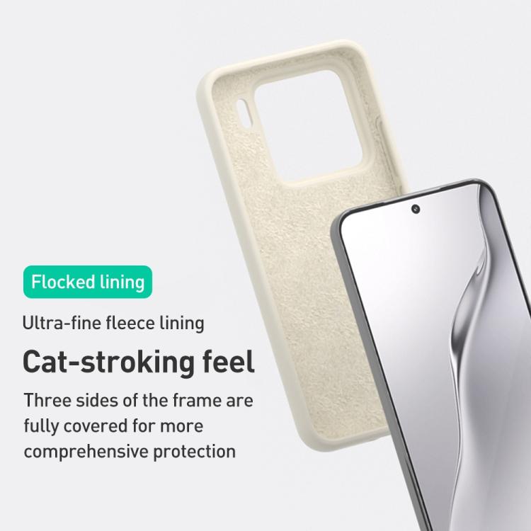 For Xiaomi 14 Liquid Silicone Thin Circle MagSafe Phone Case