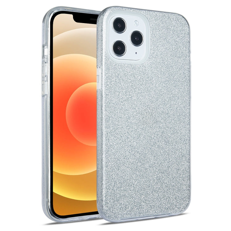 For iPhone 12 mini TPU Glitter All-inclusive Shockproof Protective Case