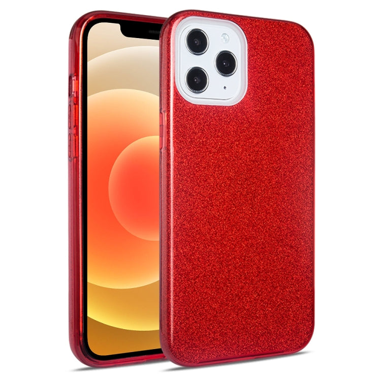 For iPhone 12 mini TPU Glitter All-inclusive Shockproof Protective Case