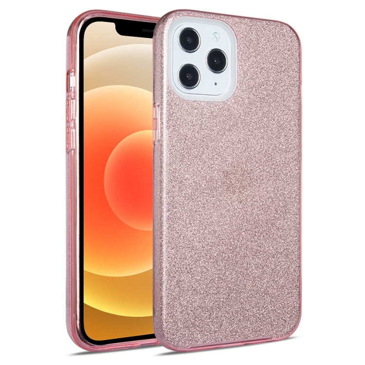 For iPhone 12 mini TPU Glitter All-inclusive Shockproof Protective Case