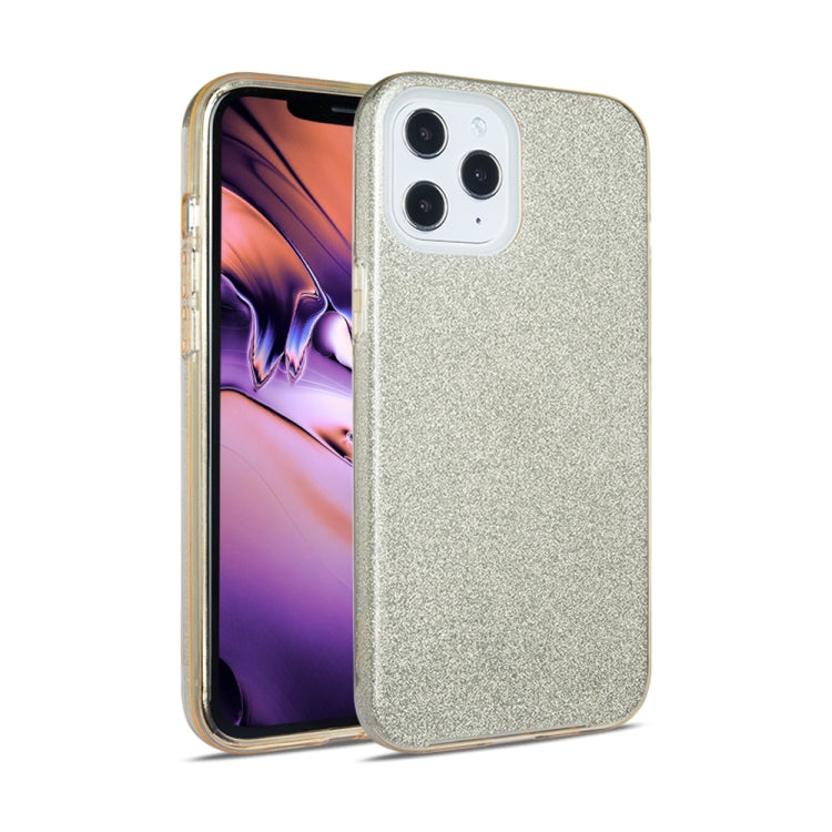 For iPhone 12 / 12 Pro TPU Glitter All-inclusive Shockproof Protective Case