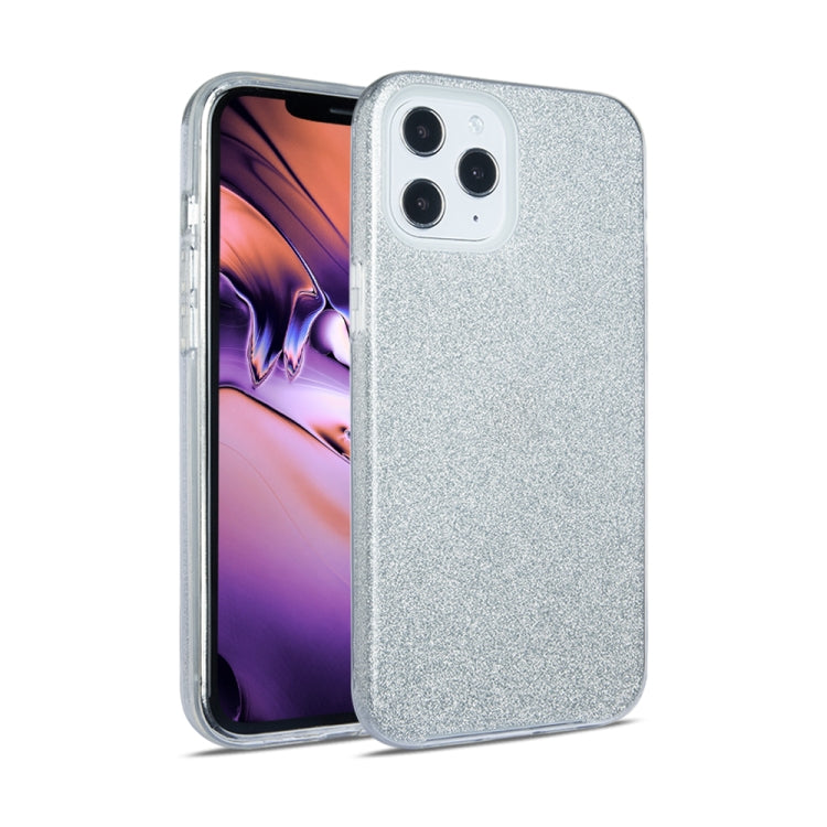 For iPhone 12 / 12 Pro TPU Glitter All-inclusive Shockproof Protective Case