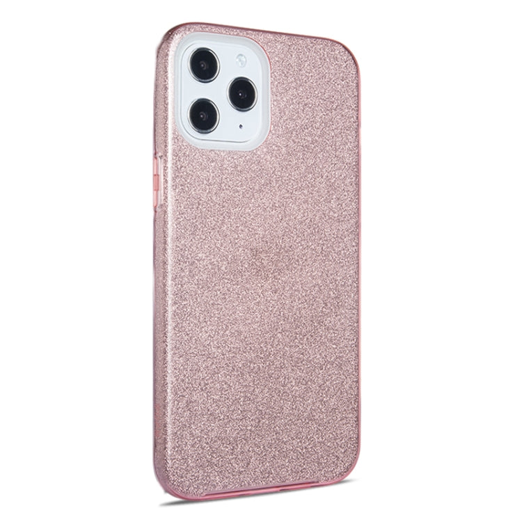 For iPhone 12 / 12 Pro TPU Glitter All-inclusive Shockproof Protective Case