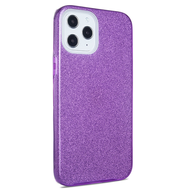 For iPhone 12 / 12 Pro TPU Glitter All-inclusive Shockproof Protective Case