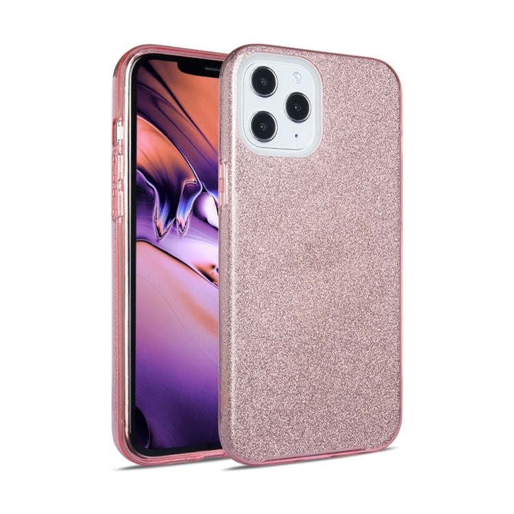 For iPhone 12 Pro Max TPU Glitter All-inclusive Shockproof Protective Case