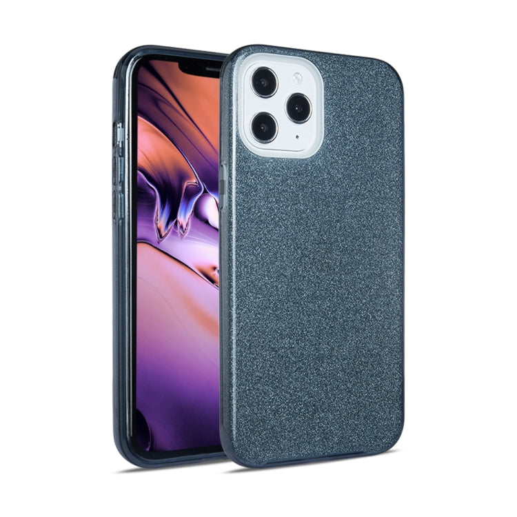 For iPhone 12 Pro Max TPU Glitter All-inclusive Shockproof Protective Case