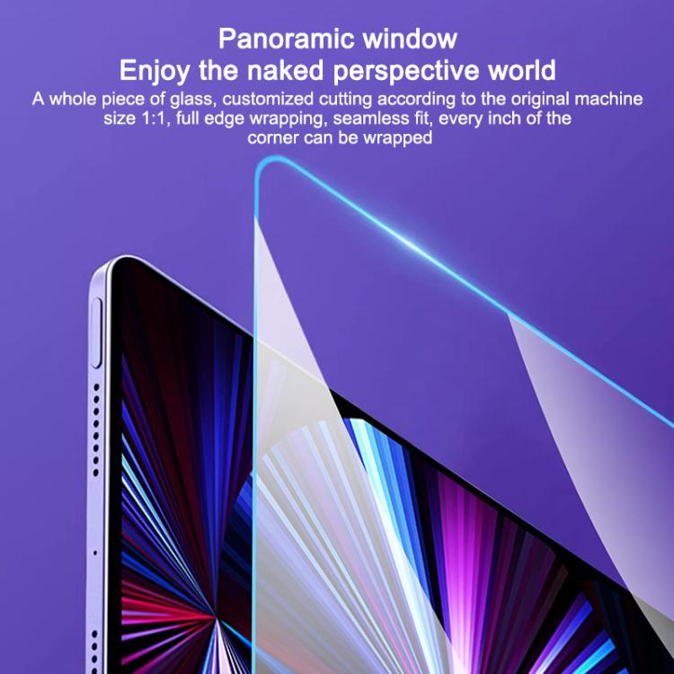 For OPPO Pad 2pcs Dust-Free Easy Install HD Tempered Glass Film