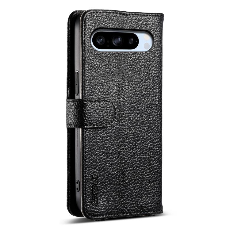 For Google Pixel 8 Pro ESEBLE E11 Colorful Litchi Pattern Zipper Wallet Leather Phone Case