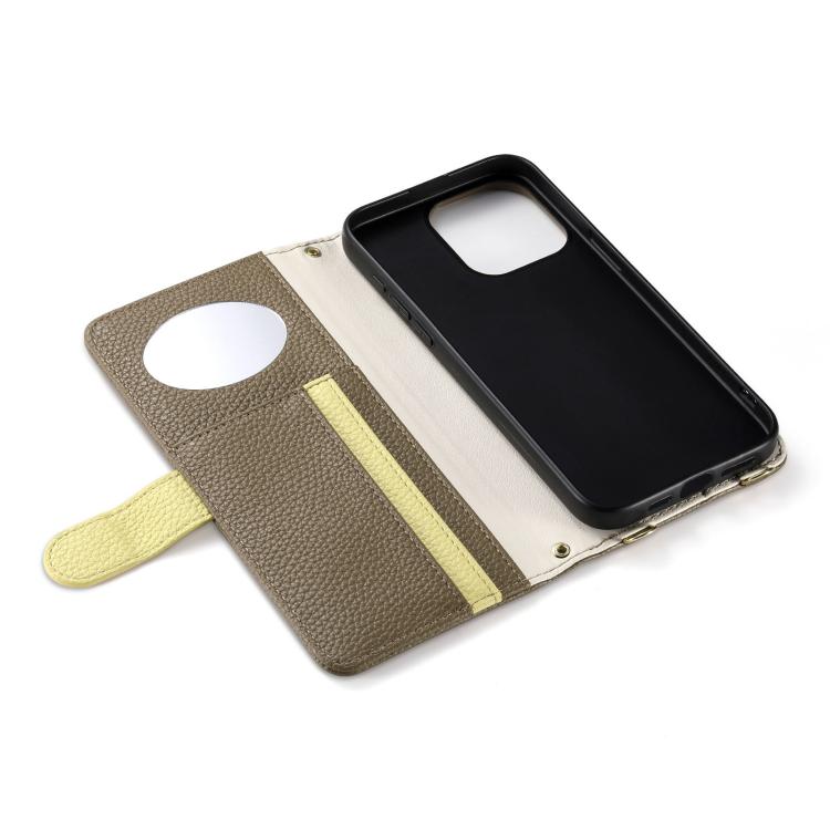 For Google Pixel 8 Pro ESEBLE E11 Colorful Litchi Pattern Zipper Wallet Leather Phone Case