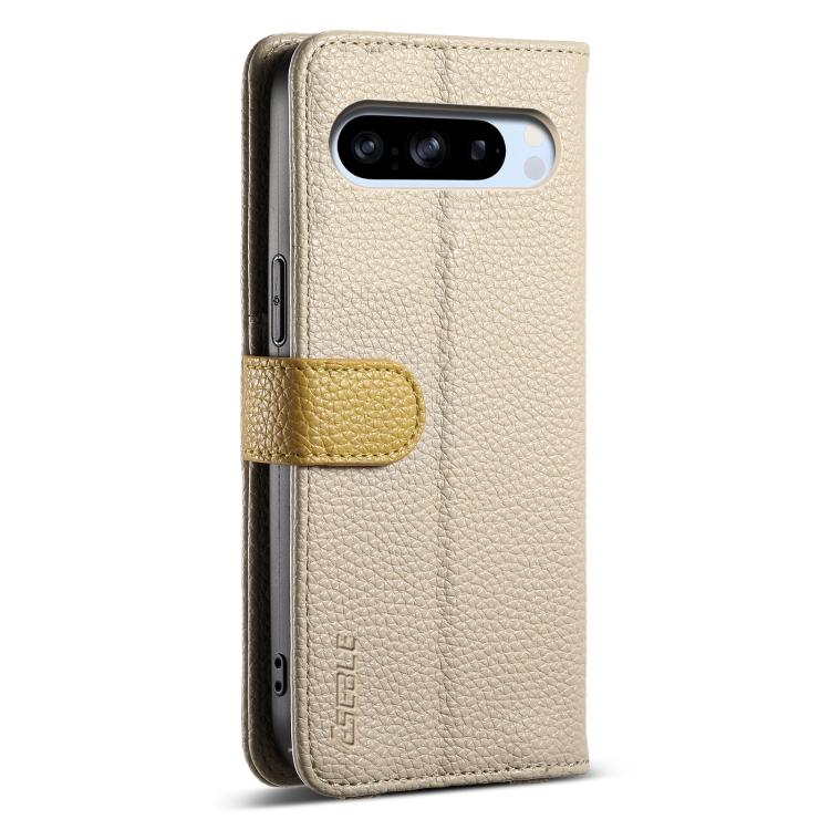 For Google Pixel 8 Pro ESEBLE E11 Colorful Litchi Pattern Zipper Wallet Leather Phone Case