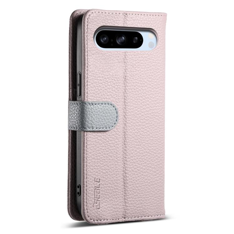 For Google Pixel 8 Pro ESEBLE E11 Colorful Litchi Pattern Zipper Wallet Leather Phone Case