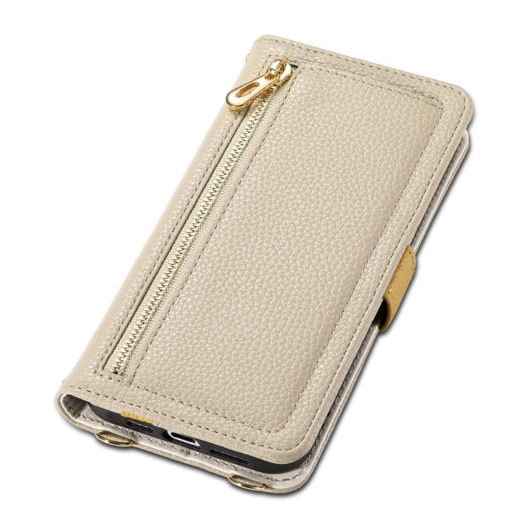 For Google Pixel 6 Pro ESEBLE E11 Colorful Litchi Pattern Zipper Wallet Leather Phone Case