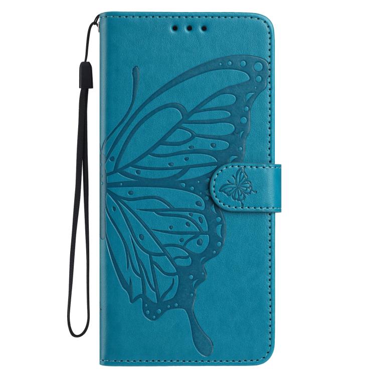 For Samsung Galaxy S24 5G Butterfly Flutter Pattern Embossed Leather Phone Case