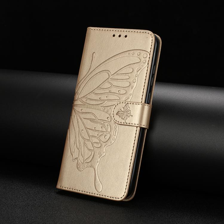 For Samsung Galaxy S26 Ultra 5G Butterfly Flutter Pattern Embossed Leather Phone Case