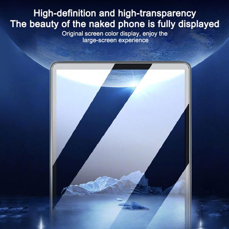 For Oukitel OT8 Dust-Free Easy Install HD Tempered Glass Film