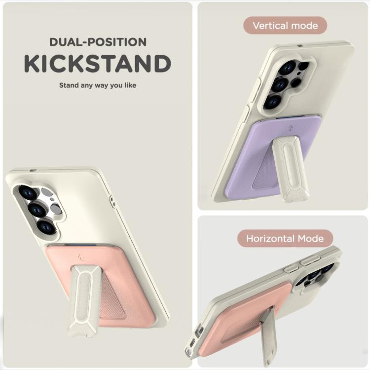 For Samsung Galaxy S23 Ultra 5G Sliding Card Holder Integrated Phone Case with Kickstand