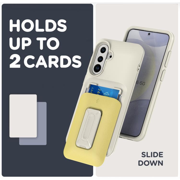 For Samsung Galaxy A36 / A56 5G Sliding Card Holder Integrated Phone Case with Kickstand