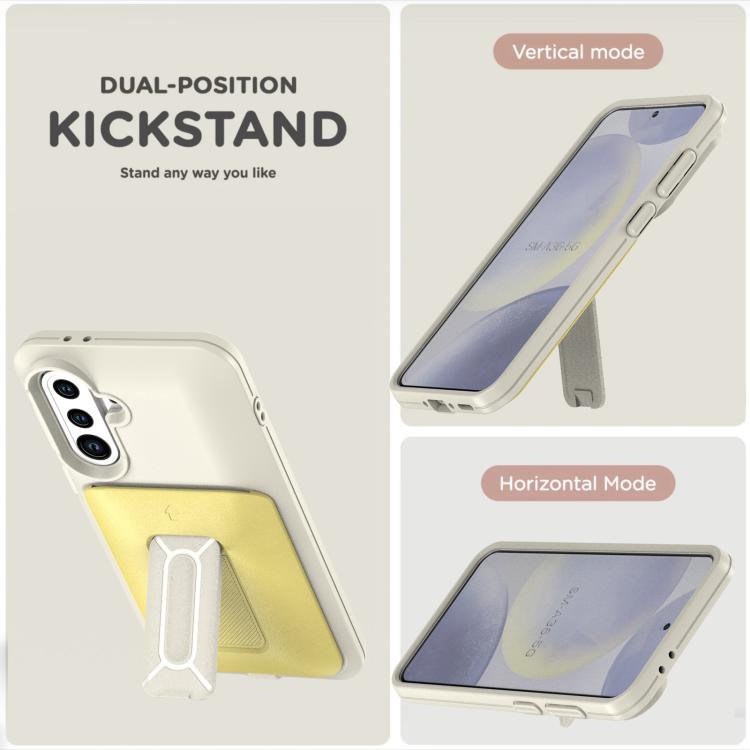 For Samsung Galaxy A55 5G Sliding Card Holder Integrated Phone Case with Kickstand