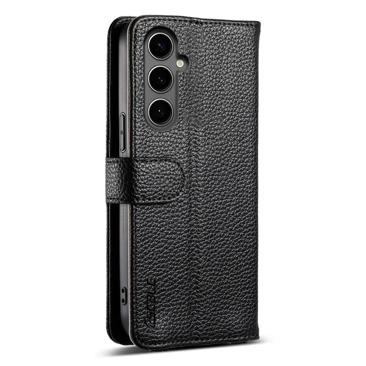 For Samsung Galaxy S24+ 5G ESEBLE E11 Colorful Litchi Pattern Zipper Wallet Leather Phone Case