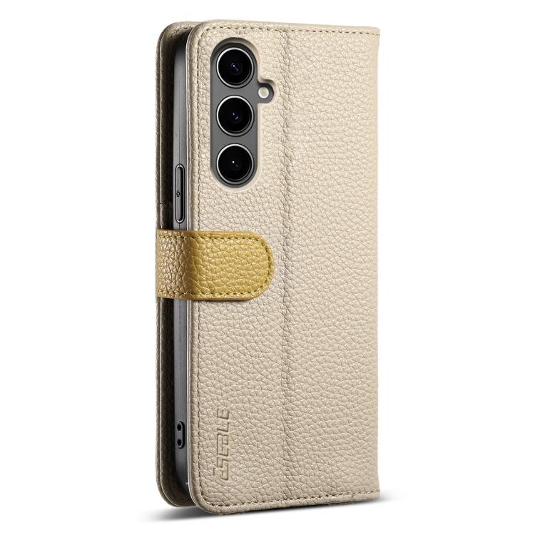 For Samsung Galaxy S24+ 5G ESEBLE E11 Colorful Litchi Pattern Zipper Wallet Leather Phone Case