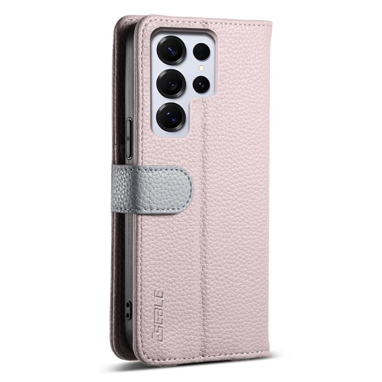 For Samsung Galaxy S25 Ultra 5G ESEBLE E11 Colorful Litchi Pattern Zipper Wallet Leather Phone Case