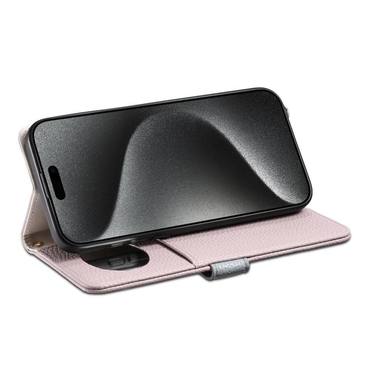 For Samsung Galaxy S26+ 5G ESEBLE E11 Colorful Litchi Pattern Zipper Wallet Leather Phone Case