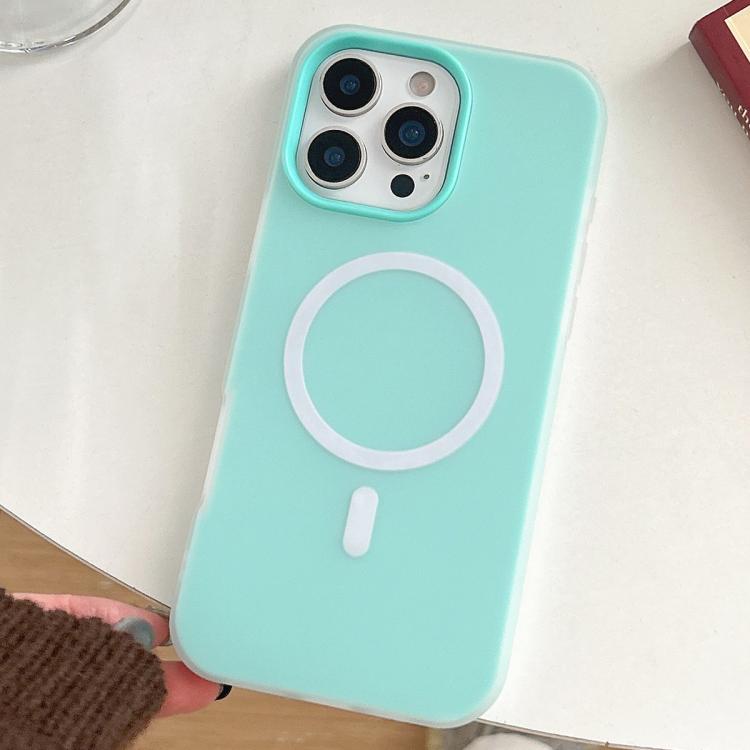 For iPhone 16 Pro Max Skin Feel MagSafe Magnetic PC Hybrid TPU Phone Case