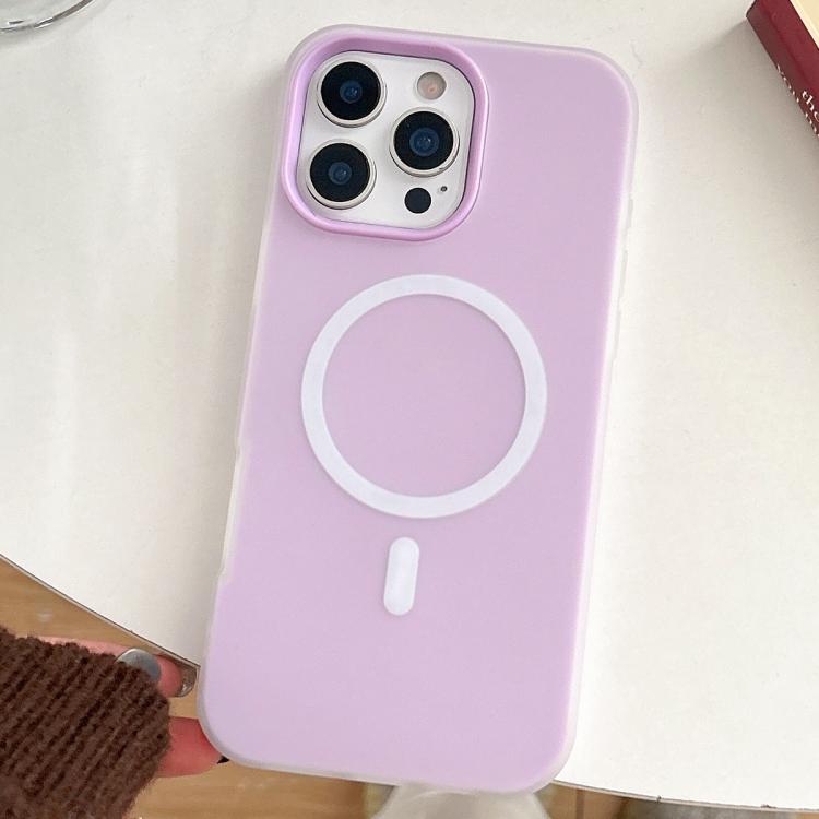 For iPhone 16 Pro Max Skin Feel MagSafe Magnetic PC Hybrid TPU Phone Case
