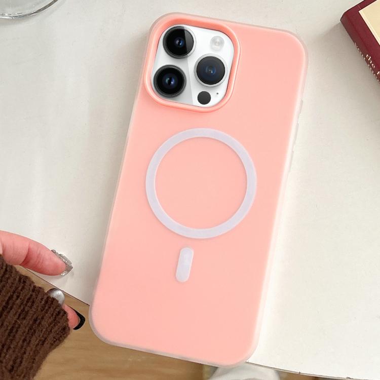 For iPhone 14 Pro Max Skin Feel MagSafe Magnetic PC Hybrid TPU Phone Case