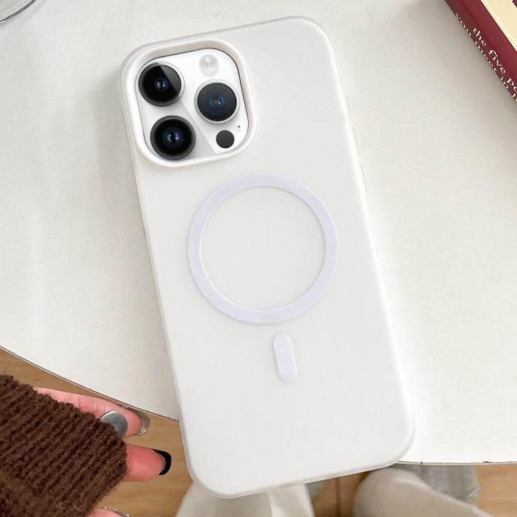 For iPhone 13 Pro Max Skin Feel MagSafe Magnetic PC Hybrid TPU Phone Case