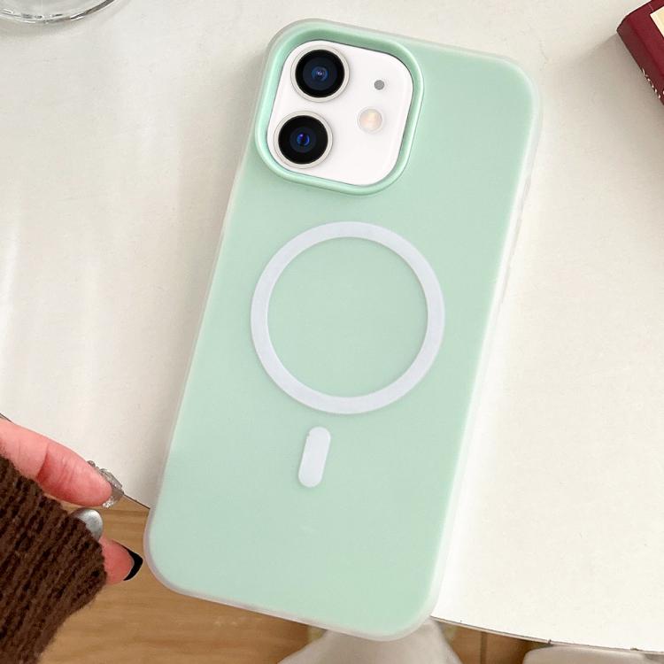For iPhone 11 Skin Feel MagSafe Magnetic PC Hybrid TPU Phone Case
