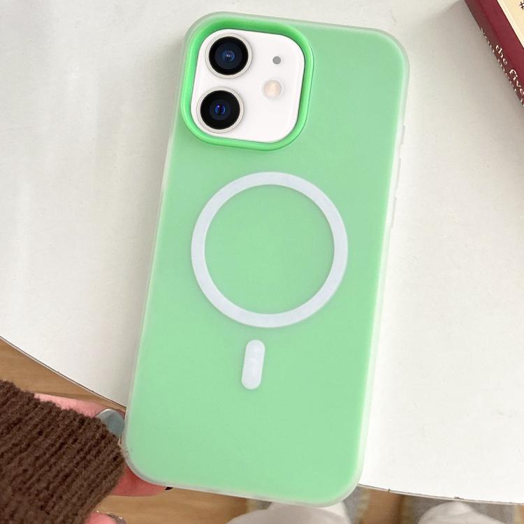 For iPhone 11 Skin Feel MagSafe Magnetic PC Hybrid TPU Phone Case
