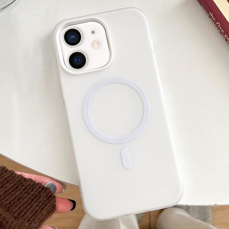 For iPhone 11 Skin Feel MagSafe Magnetic PC Hybrid TPU Phone Case