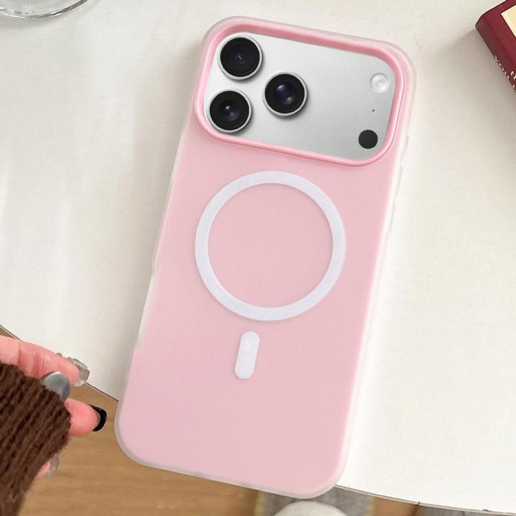 For iPhone 17 Pro Max Skin Feel MagSafe Magnetic PC Hybrid TPU Phone Case