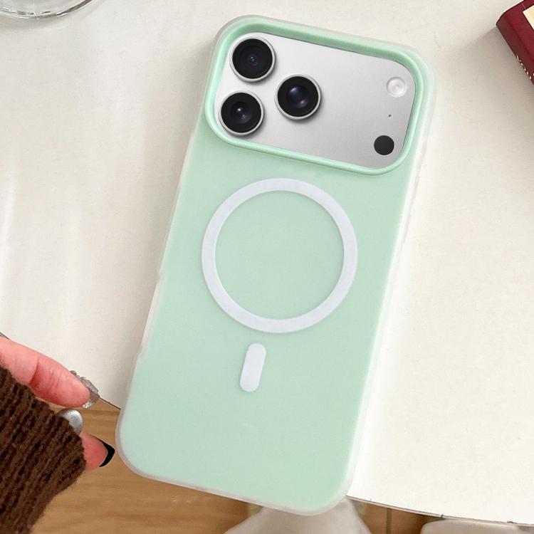 For iPhone 17 Pro Max Skin Feel MagSafe Magnetic PC Hybrid TPU Phone Case