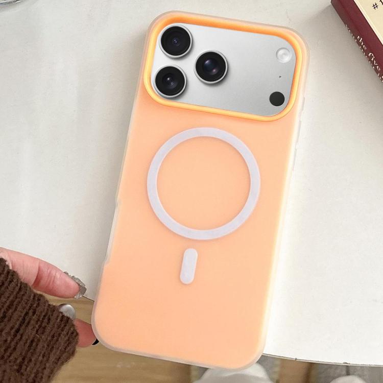 For iPhone 17 Pro Max Skin Feel MagSafe Magnetic PC Hybrid TPU Phone Case