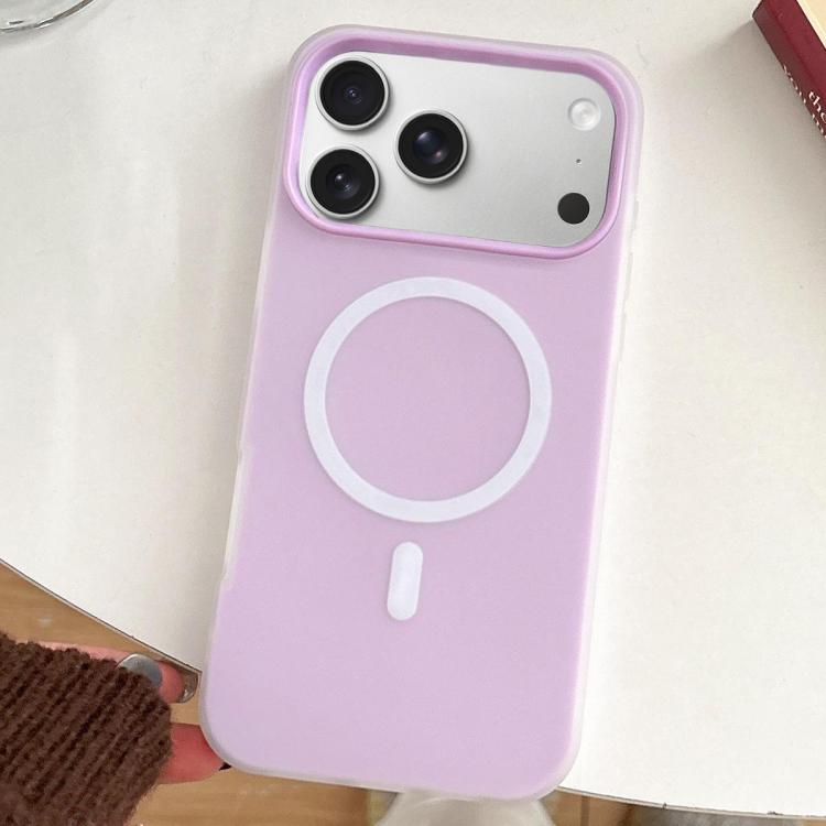 For iPhone 17 Pro Max Skin Feel MagSafe Magnetic PC Hybrid TPU Phone Case