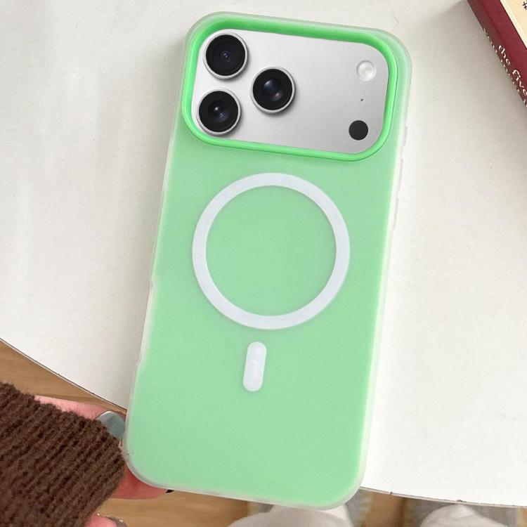 For iPhone 17 Pro Max Skin Feel MagSafe Magnetic PC Hybrid TPU Phone Case